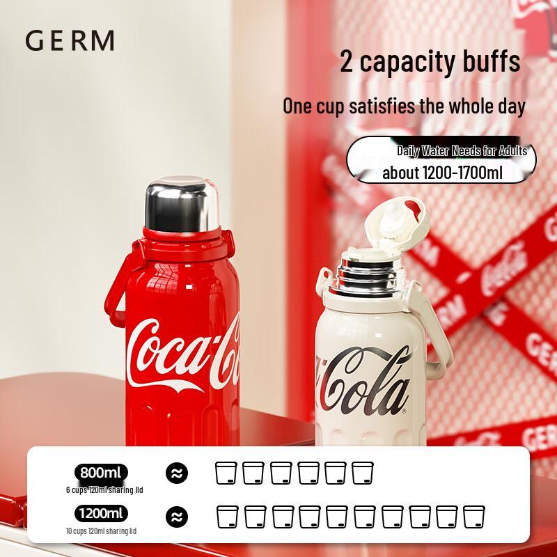 Beiyipin Pan Zhanle Coca-Cola Insulated Water Bottle