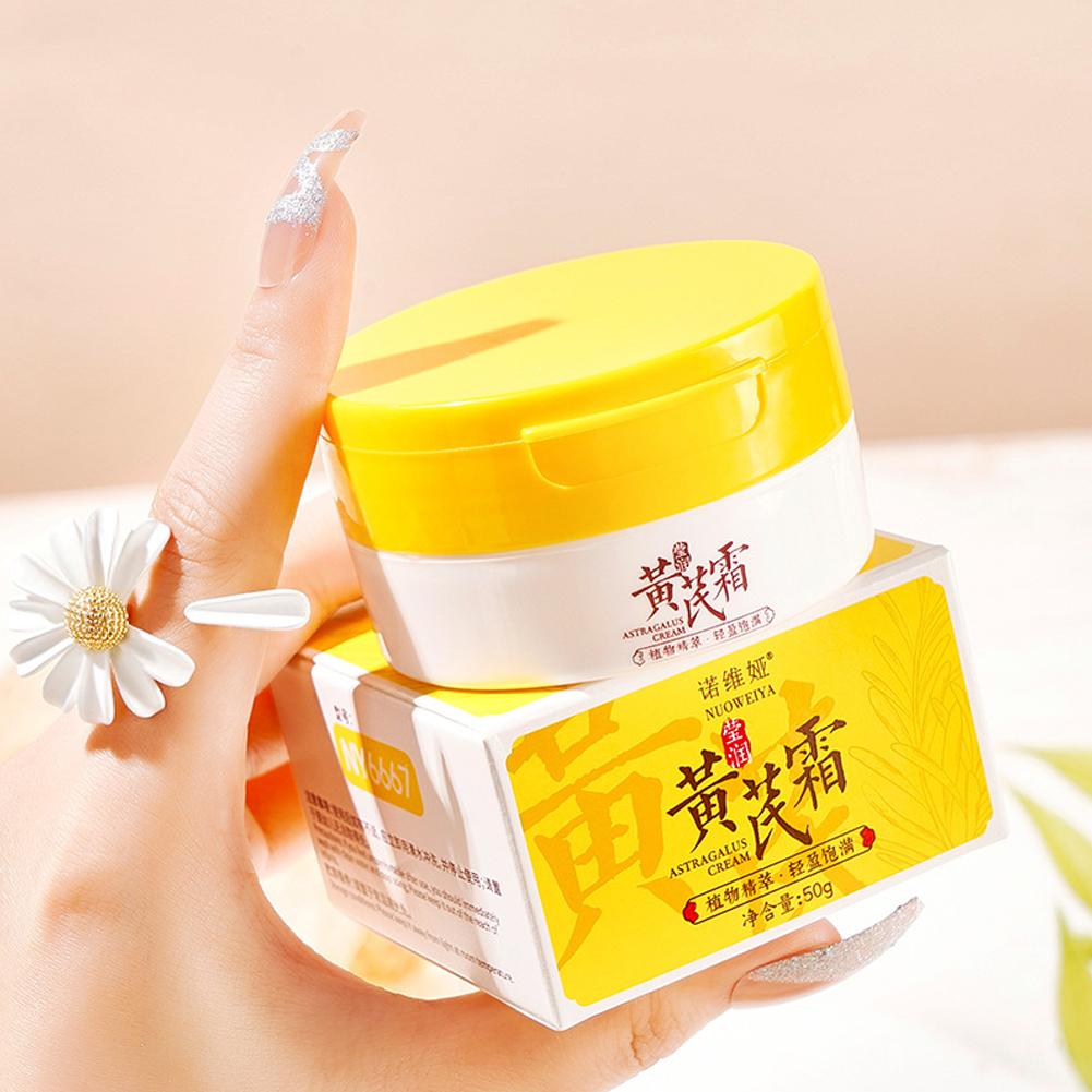 50g Aufhellende Astragalus-Creme Winter Feuchtigkeitsspendend Nährende Hautpflege Aufhellende Lotion Crea S1D7