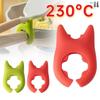 Silicone Spoon Rest Kitchen Organizer For Fork Spatula Rack Spoon Holder Stand Tableware Storage Rack For Spoon Pot Lid Holder
