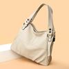 High Quality Soft Leather Handbags for Women 2023 Vintage Women's Shoulder Messenger Bag Luxury Large Capacity Female Sac A Main