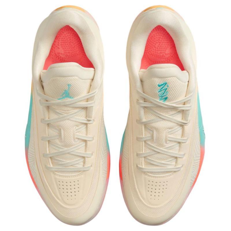 Jordan Zion 4 Anti Slip Wear Resistant Low Top Basketball Shoes Men's Tan Jordan FD0591-102