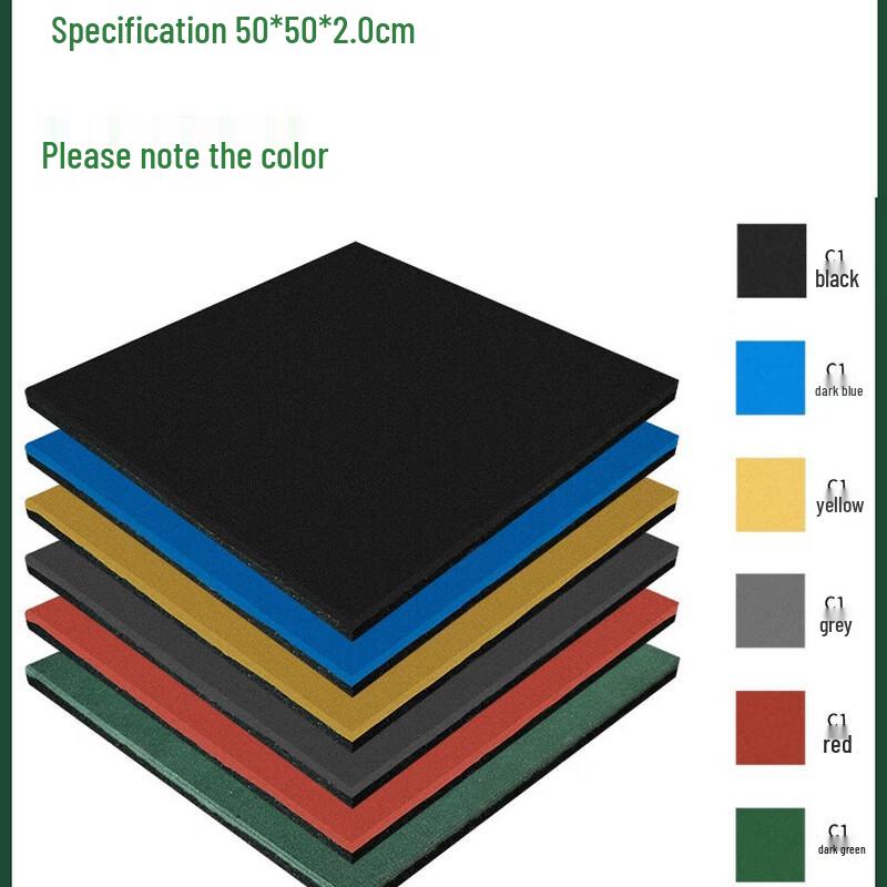 Outdoor Rubber Playground Safety Mat