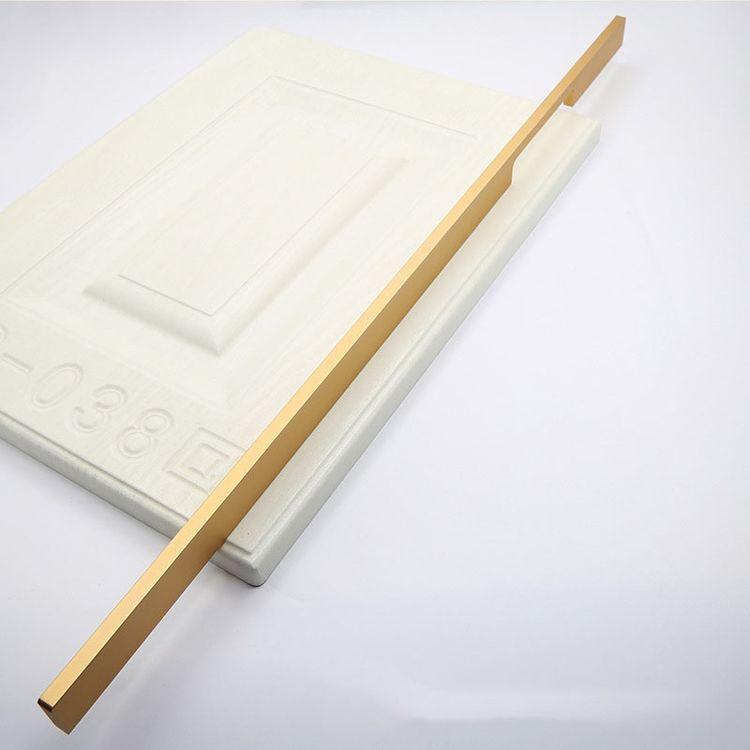 Long Solid Aluminum Handle Manufacturers Metal Decorative Cabinet Knobs Handles for Furniture Drawer Pull Handle