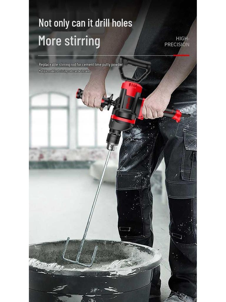 Heavy Duty 4500W High Power Concrete Mixer for Cement & Putty