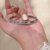 Cross Flower Zircon Bracelet: Light Luxury Mother-of-Pearl Four-Leaf Clover Jewelry