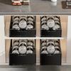 2pcs Pull-Out Under-Sink Storage Basket Foldable Sliding Drawer Organizer for Kitchen Cabinet Pantry Bathroom Accessories