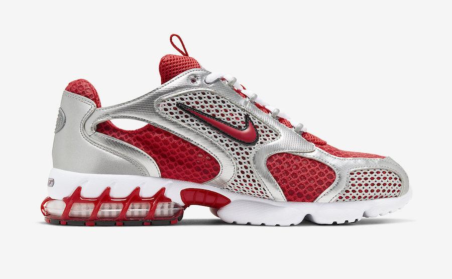 CJ1288-600 NIKE AIR ZOOM SPIRIDON CAGED 2 TRACK RED (Men's)