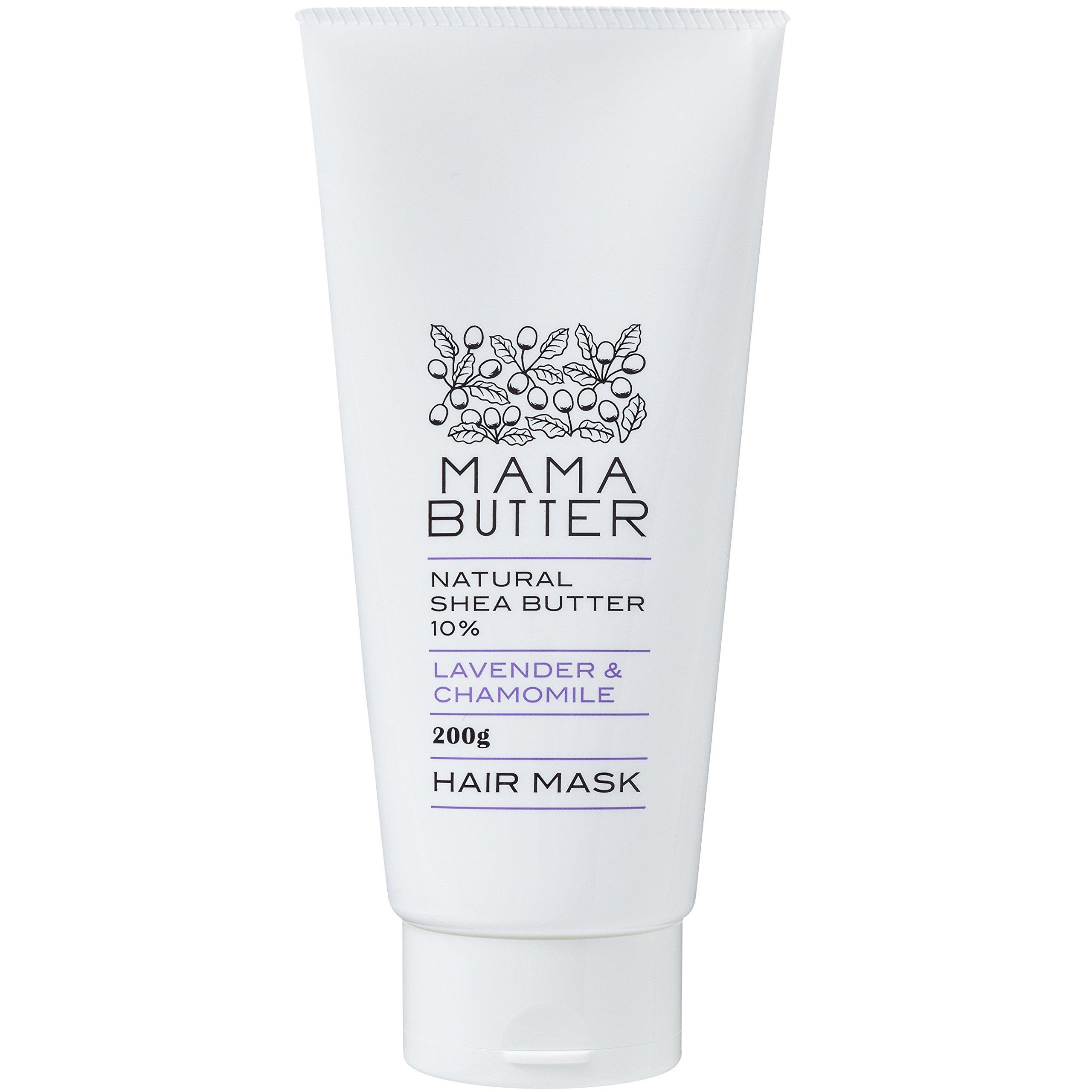 

Маска для волос Mama Butter без добавок и силиконов Лаванда и Ромашка [Смываемый тип, Содержит масло ши, Увлажняющий] 200г