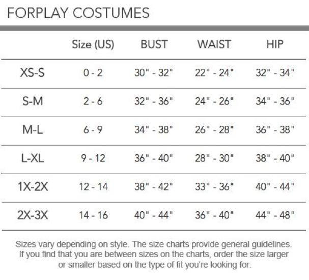 Size Black [Forplay] Women's Small/Medium