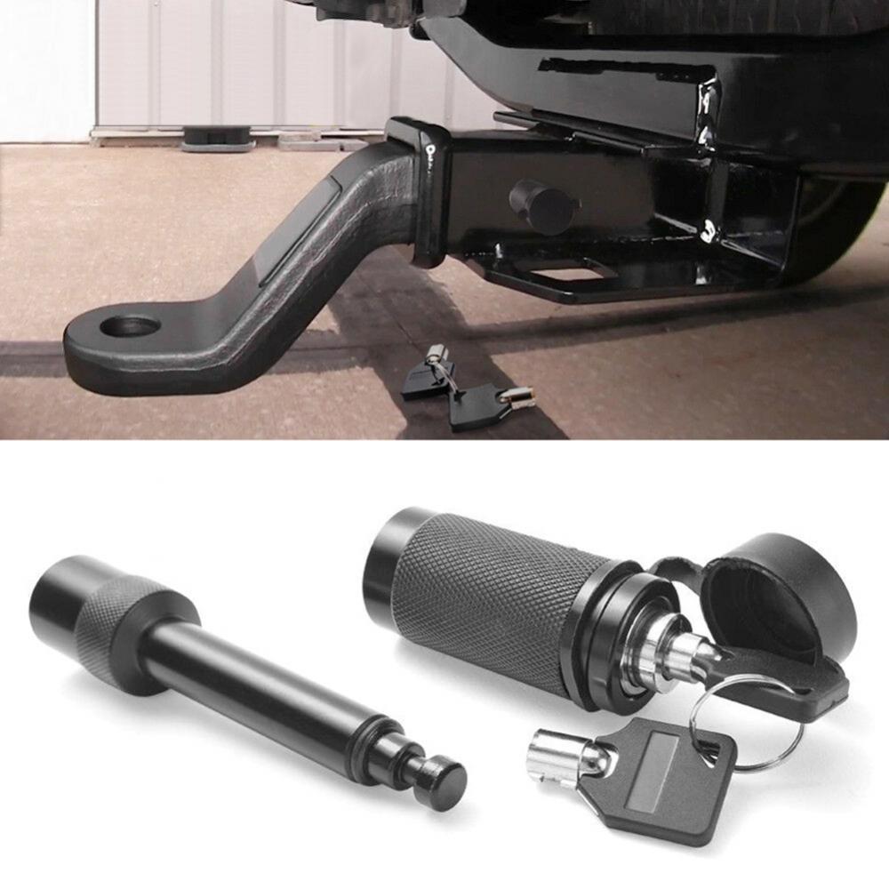 17cm Metal Anti-theft Trailer Hitch Pin Lock Receiver Coupler Latch Tow Bar Tongue Automobile Electric Accessories