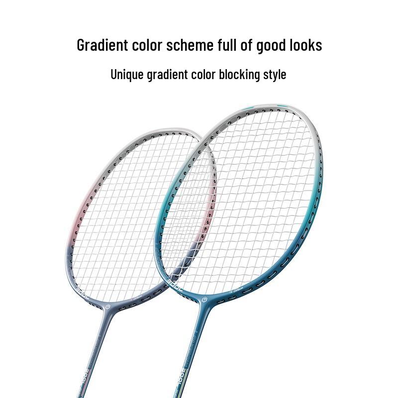Jingdong F100 Carbon Fiber Badminton Racket Pair