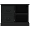 Nightstand Black 60x35.5x45 cm