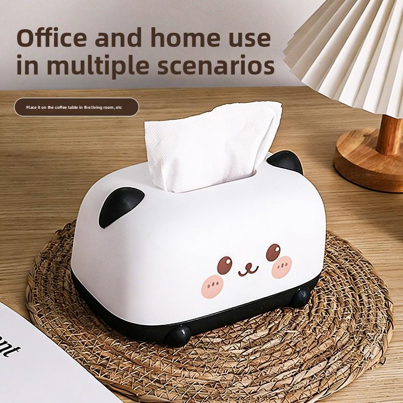 Creative and Cute Home Living Room High Beauty Tissue Box