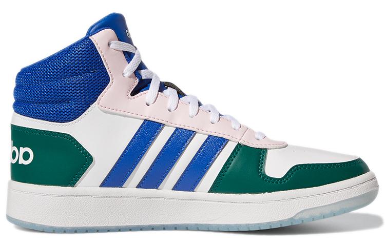 adidas Hoops 2.0 Mid Shoes 'White Royal Blue' Women's GY5900