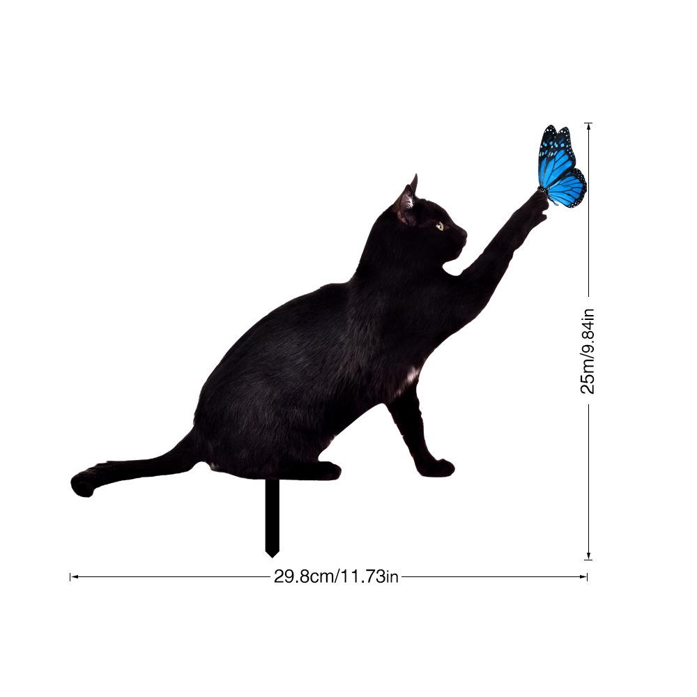 YKLU069-256 3D Rooster, Hen, Duck & Pig Outdoor Garden Decoration Plug