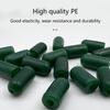 50 Pcs Soft Rubber Fishing Beads Cylinder Shaped Plastic Rigs Beads Carp Fishing Gear Accessories Fishing Baits Eggs