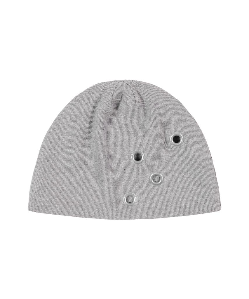 FANCY CLUB Fy Eyelet Beanie (Gray) F25Ze033