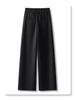 Ankola Women's 2024 Red Wool Pants: Autumn/Winter Collection, Thickened Narrow or Wide Leg Styles
