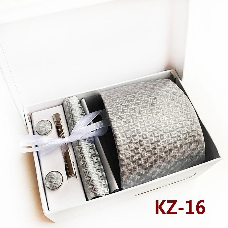 Caja de Regalo de 6 Piezas Corbata Atmósfera Moderna Regalo Corbata Pajarita Clip