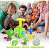 AURA Balloon Powered Car with Launch Pad Toys for Children ,Air Inertia Balloon Pump, Cars Racer Creative Vehicle Toys