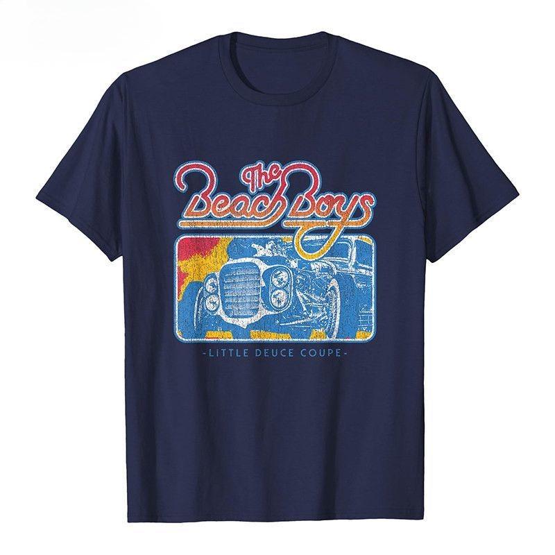 The Beach Boys Beach Boys Psychedelic Rock American Casual Vacation Relaxed Shortsleeved Mens Tshirt