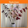 Zephyr Silk Realistic Lily Single Stem For Table Decoration Photography Prop