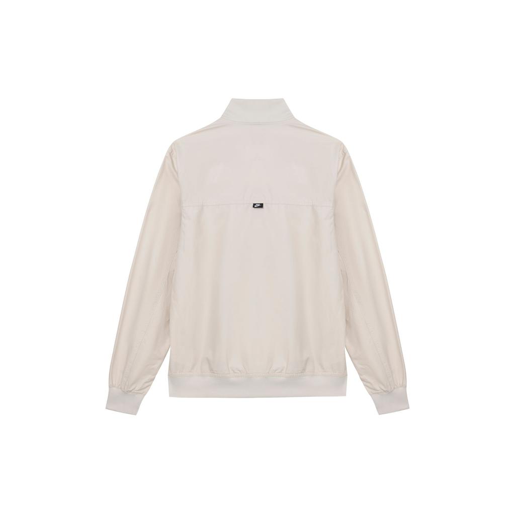 Nike Solid Color Zip-Up Collar Jacket Men Jacket White DM6822-104