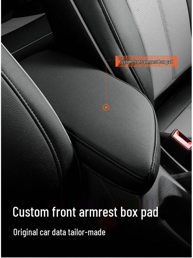 New Buick Velite 6 Full Leather Car Seat Cushion Cover – Universal Four Seasons Model