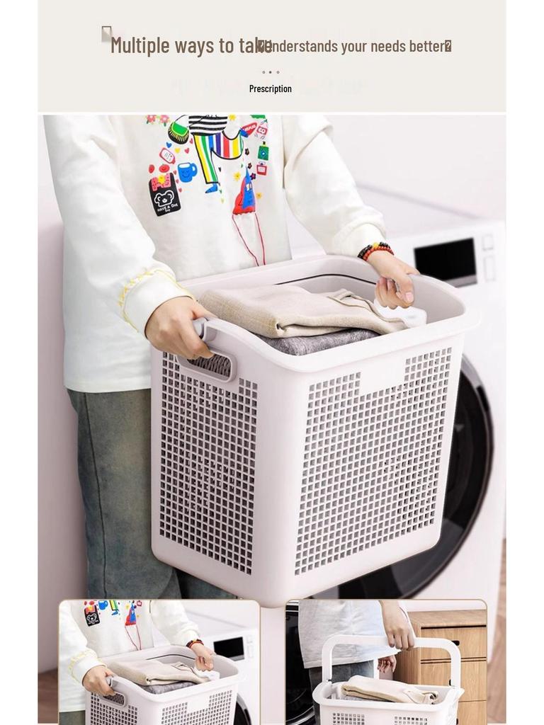 Dirty Clothes Laundry Hamper for Bathroom and Toilet Storage