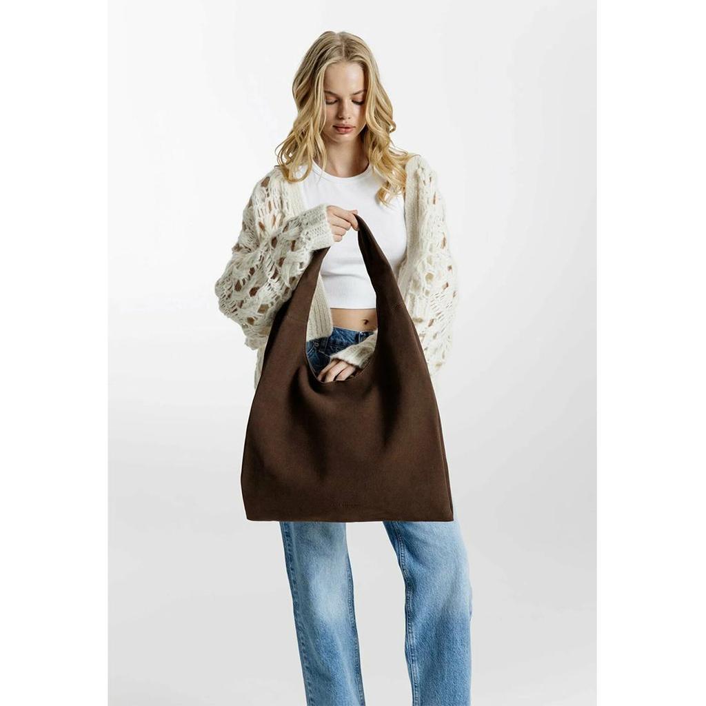 2025 autumn and winter suede frosted texture bag