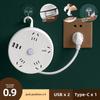Smart Multi-Hole Socket with USB Night Light for Home & Office