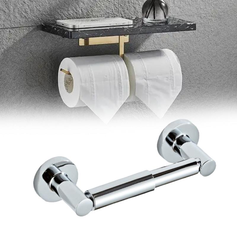 Roll Toilet Paper Holder Stainless Steel Wall Tissue Bathroom Towel Dispenser