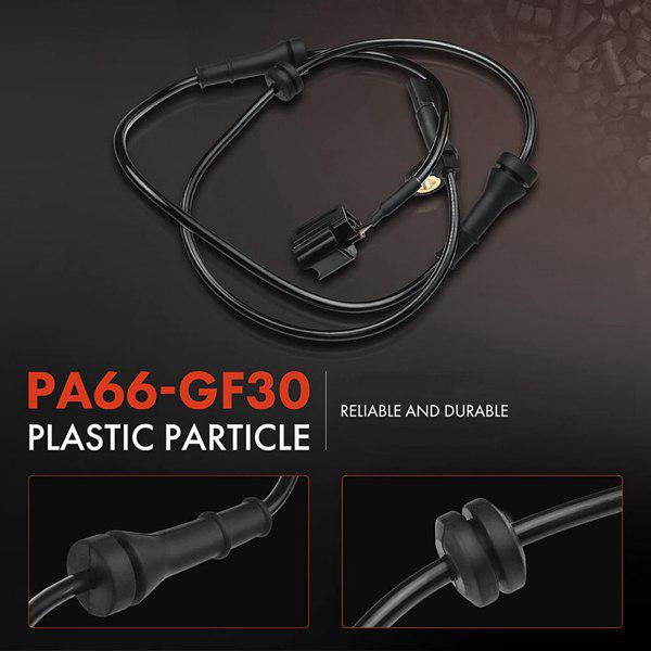 4 pcs of 47900-1AD0A, 47900-1AD0B fit Nissan X-Trail '11-'12 front/rear wheel speed sensors.