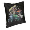Monster Truck Monster Jam Cushion Cover 45x45 Decoration 3D Printing Throw Pillow Case for Car Double Side