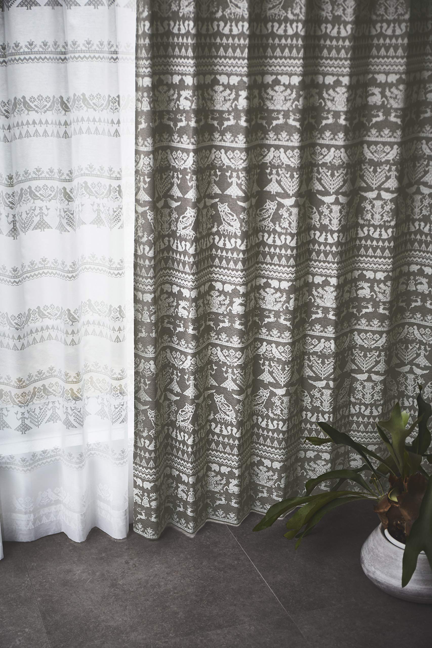 

Suminoe 100 x 135 Sanayaoli 1 J1015 Шторы, Коричневый, см, Драпировка, Панель,