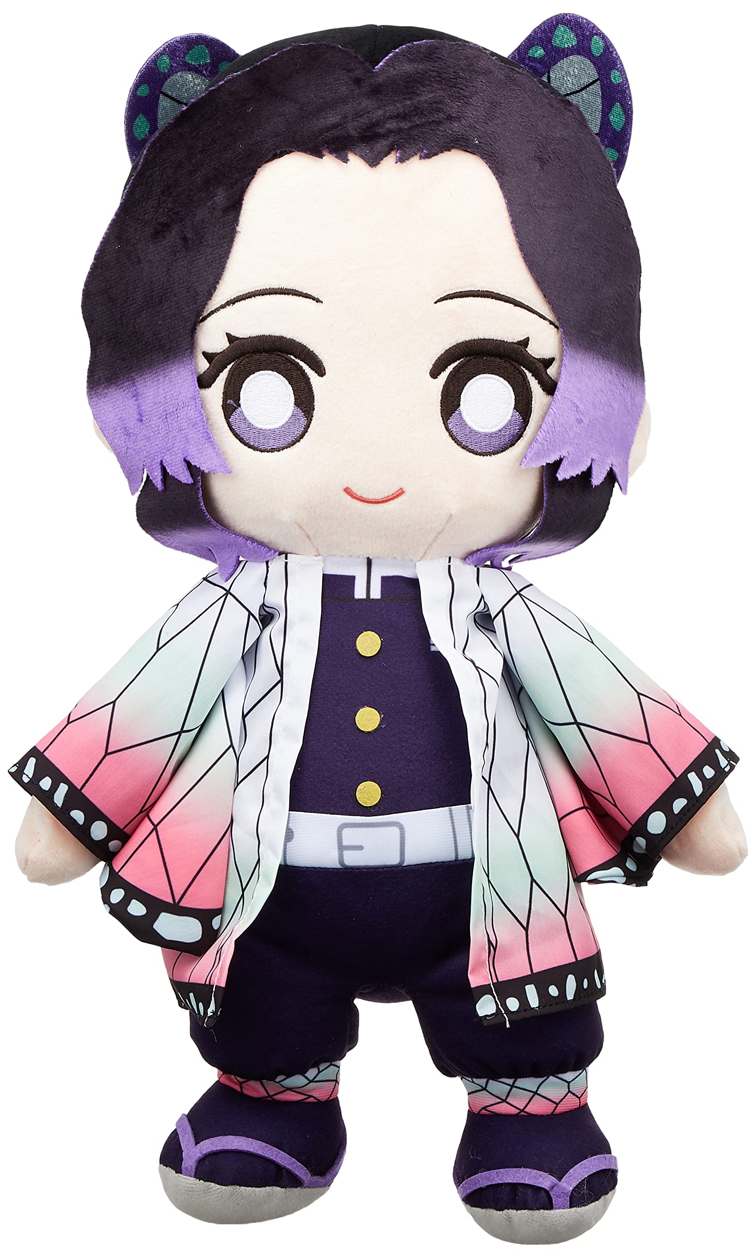 

Убийца демонов: Мягкая игрушка Kimetsu no Yaiba Шинобу Кочо 45 см
