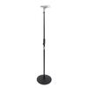 Shure by Gator Microphone Stand Straight Type with Shock-Absorbing Round Base SH-RBMICSTAND12 Black