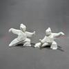 3D Printed Martial Arts Figurines Set Desktop Decor Home Bonsai Ornament Kung Fu Pose Statue Figurines Tabletop Decoration Gifts
