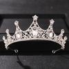 Accessori per Capelli da Sposa Barocco Strass Cristallo Corona Tiara Corona da Sposa Copricapo Corona da Festa Gioielli per Capelli da Sposa Tiare