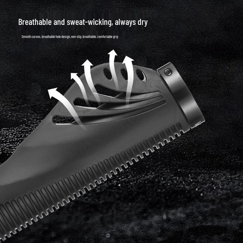 Bicycle Aluminum Alloy Rubber Lock-On Handlebar Grips