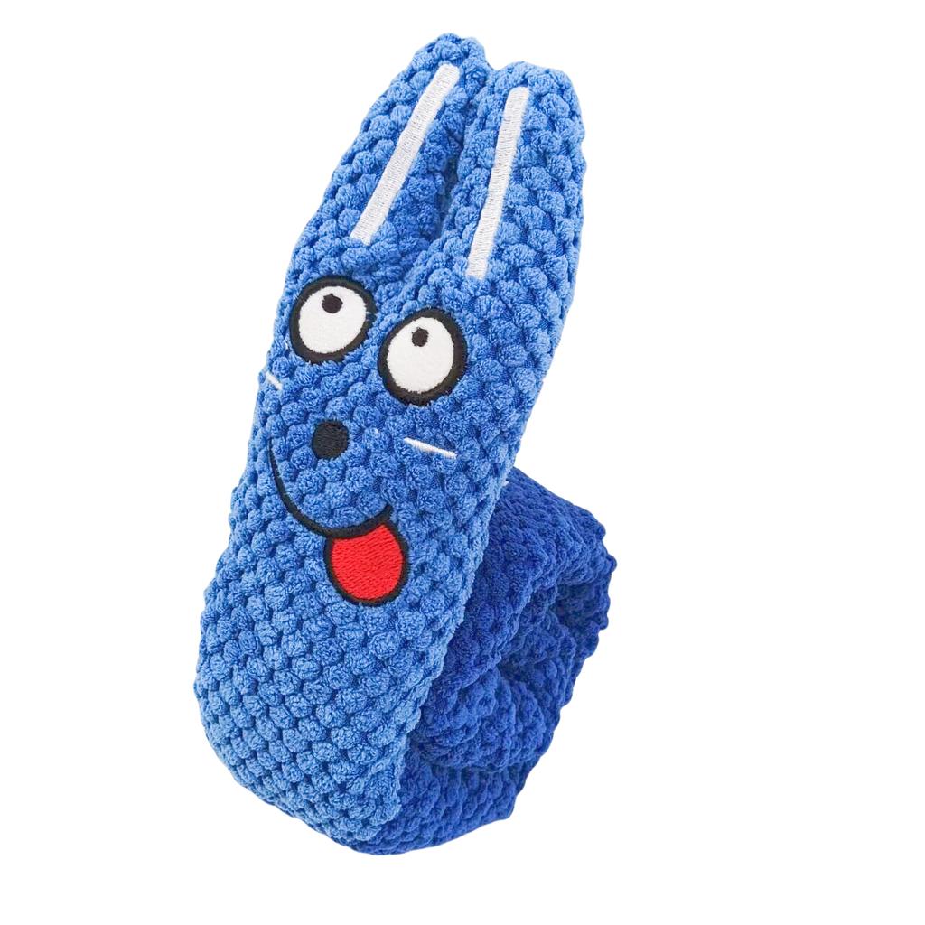 Dog Puzzle Feeder Interactive Toy Indestructible Plush Sound Squeak Puppy Toys For Resistant Foldable Snail Dogs Pet Supplies