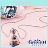 Lovebuff Genshin Impact Wanderer Bell Necklace Alloy Copper Pendant