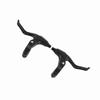1 Pair Ultralight Aluminum Alloy Bicycle Brake Set Mountain Bike Braking Handles Parts(Black)