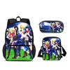Captain Tsubasa Backpack Pen Bag Shoulder Bag 3pcs Set Versatile  Large Capacity Boy and Girl School Birthday Best Gift