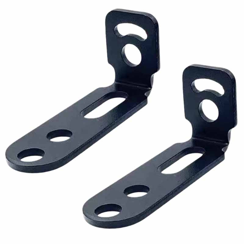 Universal Motorcycle LED Spotlight Bracket Fog Light Mount Clamp Holder No Drilling Extension Rod for Electric Bike Scooter ATV