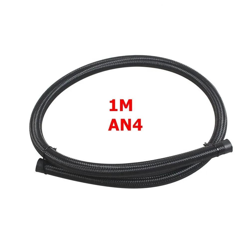 Furtun de curse universal 1M AN4-AN12 Furtun de frână PTFE împletit din oțel inoxidabil Linie de combustibil ulei Răcitor de ulei Furtun auto țeavă TF-1054