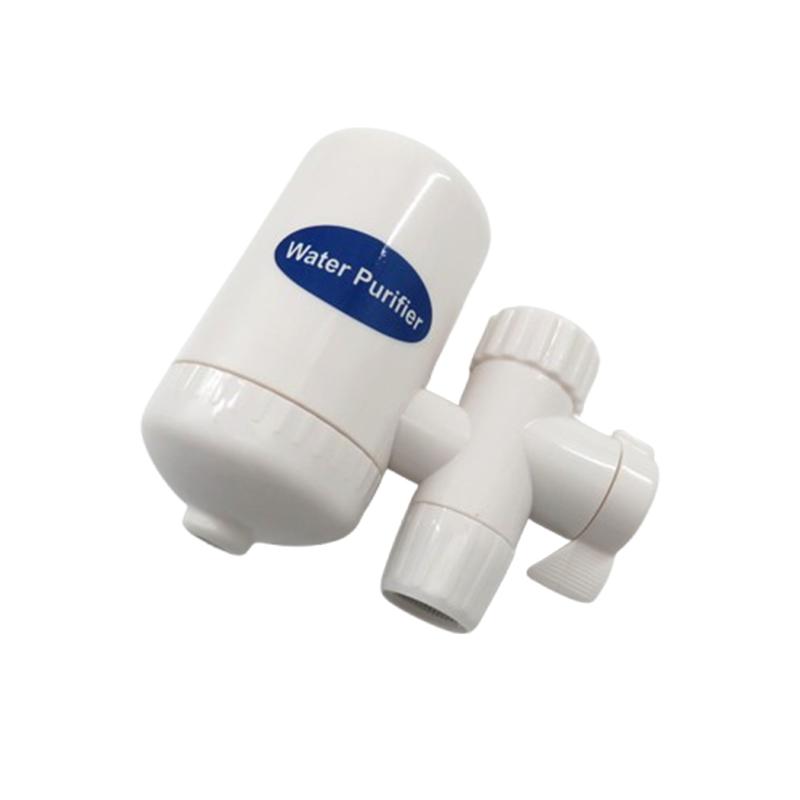 Küchenarmaturfilter Keramikwasserreiniger Lebensmittelqualität BPA-frei Wasserhahnfilter für den Haushaltsküchenspülbeckengebrauch