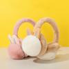 Faux Fur Rabbit Ear Earmuffs Thermal Plush Earflap Soft Winter Ear Cover  Student