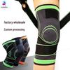 Unisex Compression Knee Support for Sports - Anti-Slip, Anti-Sprain Sleeve for Cycling, Running, Volleyball, Basketball, Badminton, and Football.
