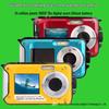 Waterproof Dual-Screen 24MP HD Digital Camera - Model HD268 (English Version)